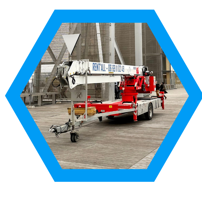 Grue sur remorque K23-33